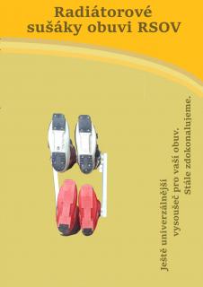 Sušáky obuvi ramínkové STAR X 210 V0490xS0360 02 páry nerez (Vysoušeče obuvi nerezové STAR XC01 V0530xS0374 2 páry pro veškerou obuv centrální)