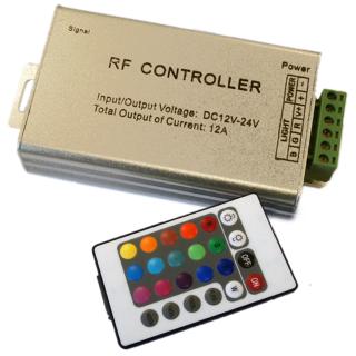 Dálkový ovladač RGB 144W (LED ovladač RGB 144W)
