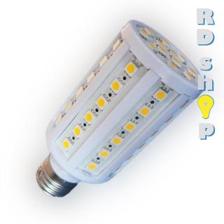 LED CORN E27 230V 15W studená bílá (Led corn smd žárovka )