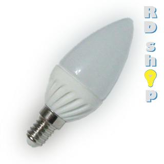 LED žárovka E14 230V 1,8W studená bílá (LED E14 )
