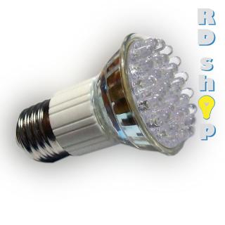 LED žárovka E27 DIP 30 3528 230V 1,5W teplá bílá (LED E27)