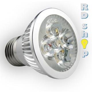 LED žárovka E27 SMD 230V 4W studená bílá power (LED E27)