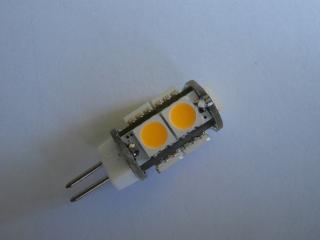 LED žárovka G4 SMD 5050 9 1,5W 12V teplá bílá (LED G4)