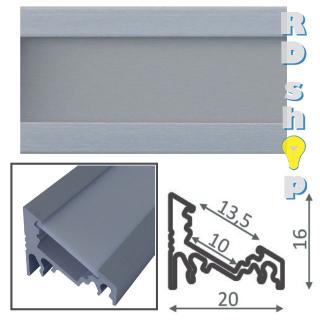 Profil pro LED pásky rohový