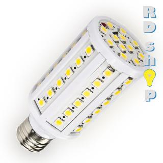 Žárovka  LED CORN E27 230V 12W studená bílá (Led corn smd žárovka )