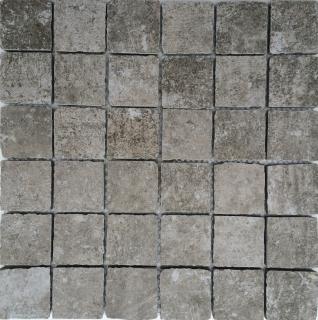 Mozaika imitace betonu čtverec tmavý