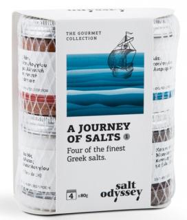 Gurmánská sbírka 4 nejjemnějších řeckých solí