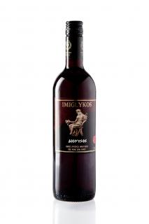 Imiglykos červené polosladké víno 750 ml STELVIN - šroubovací uzávěr
