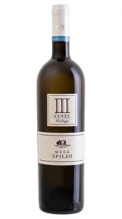MEGA SPILEO III ACHAIA P.G.I., ročník 2021, cuveé Malagousia Assyrtiko a chardonnay, bílé suché víno 750 ml