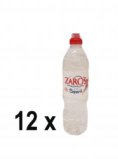 Minerální voda ZARO’S neperlivá 0,75 l PET SPORT (12 x 0,75 l - karton)