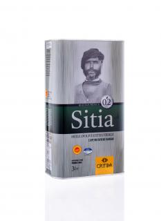 Prémiový extra panenský olivový olej SITIA PDO 0,2 3 l plech
