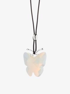 Preciosa náhrdelník Royal Butterfly, český křišťál, opálový