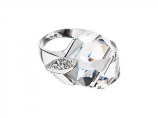 Prsten z chirurgické oceli Macy s českým křišťálem Preciosa Velikost prstenu: B (průměr 17 mm, CZ 53)