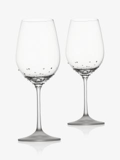 Skleničky na víno Ledové sklenice s českým křišťálem Preciosa