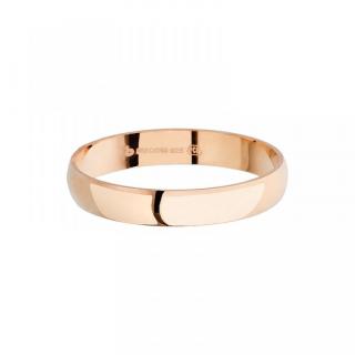 Stříbrný prsten Créativité Preciosa - růžový, hladký Velikost prstenu: B (průměr 17 mm, CZ 53)