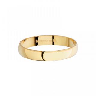 Stříbrný prsten Créativité Preciosa - zlatý, hladký Velikost prstenu: C (průměr 18 mm, CZ 57)