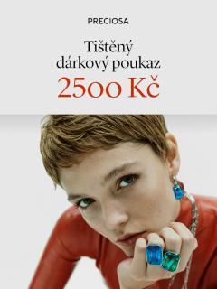 Tištěný dárkový poukaz na 2500 Kč