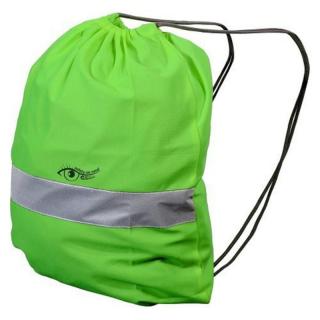 Reflexní batoh / vak - zelený