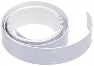 Reflexní páska, samolepící bílá 90 x 2 cm