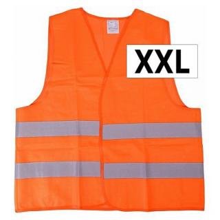 Reflexní vesta oranžová  XXL