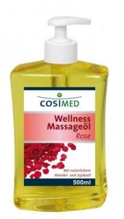 cosiMed wellness masážní olej Růže - 500 ml