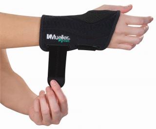 Mueller® Green, Fitted Wrist Brace, ortéza na zápěstí Velikost: L/XL Levá