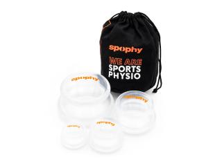 Spophy Cupping Set, sada silikonových baňek