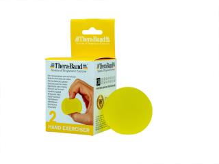 Thera-Band Hand Exerciser - posilovač rukou gelová kulička, žlutá - slabá