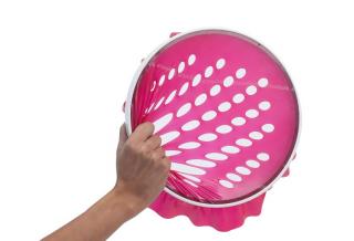 Thera-Band Pro Hand Trainer, latexové plachty 6 ks, červené