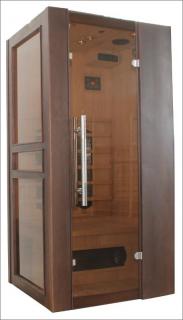 Infrasauna LEVI 1 - bílý cedr (Infrasauna pro 1 osobu - bílý cedr)
