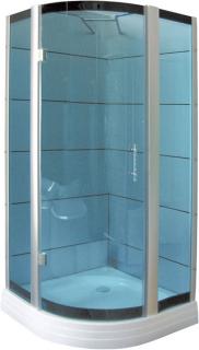 Sprchový kout AZZURO 90 modrý (Sprchový kout)