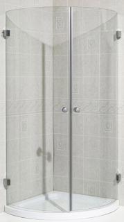 Sprchový kout CRYSTAL bílý  (Sprchový kout )
