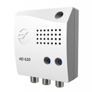 AD 620 zesilovač, 22 dB, 1 vstup VHF/ UHF, 2 výstupy, LTE