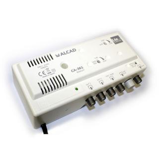 Alcad CA-361 2 vstupy UHF-BI/FM/BIII/DAB, 2 výstupy, G=42/32 dB, LTE700