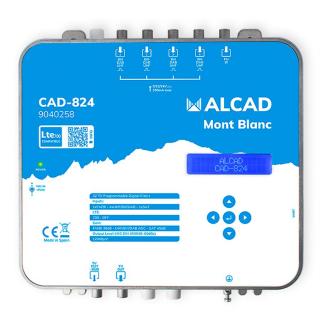 ALCAD CAD-824 Mont Blanc_ digitální programovatelný zesilovač s konverzí, LTE700