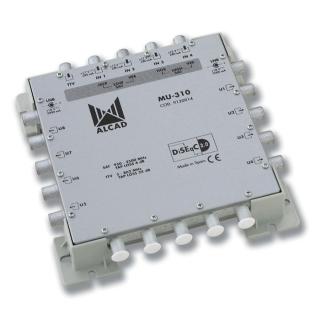 Alcad MU-310 multipřepínač hvězdicový, 5 vstupů, 8 výstupů