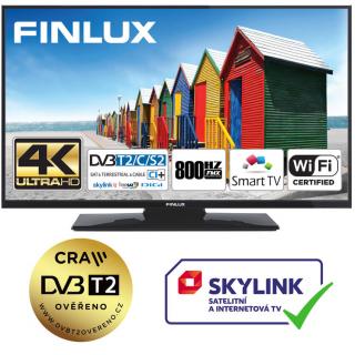 Finlux 43FUF7161 - HDR UHD T2 SAT WIFI HBBTV, SMART, SKYLINK LIVE-