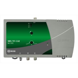 Ikusi NBS-701-C48 zesilovač, 1 vstup 47-694 MHz, 115 dBµV, LTE700