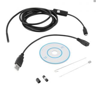 Inspekční kamera endoskop USB Windows, Android