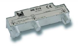ME-214 sluč. 2 vstupy TV - SAT, vnitřní použití TV-SAT
