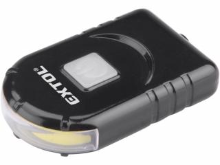 Světlo na čepici s klipem, 160lm, USB nabíjení EXTOL-LIGHT