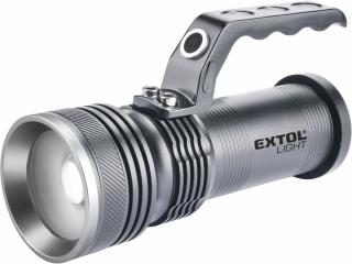 Svítilna 300lm, zoom, celokovová EXTOL-LIGHT