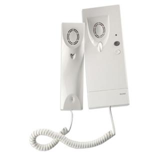 TET-302 telefon, systém 2v, 2 tlačítka, hovor od dveří bytu
