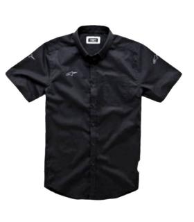Košile AERO krátký rukáv, Alpinestars černá