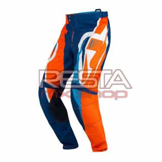 Motokrosové kalhoty ACERBIS Profile 2016 oranžovomodré