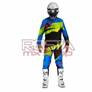 Motokrosové kalhoty speciální edice MX ACERBIS 2015 zeleno - modré