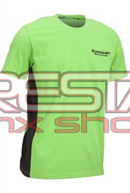 Tričko Kawasaki racing team - zelené
