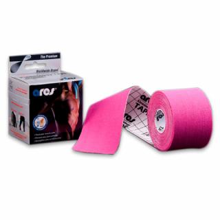 ARES kinesiology tape 5cm x 5m Barva: Růžová