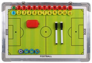 Fotbal 40 magnetická trenérská tabule, závěsná