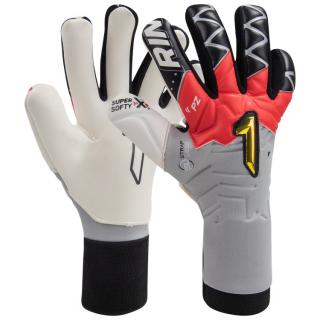 Rinat XTREME GUARD ZHERO SEMI šedá/červená Velikost rukavic: 10